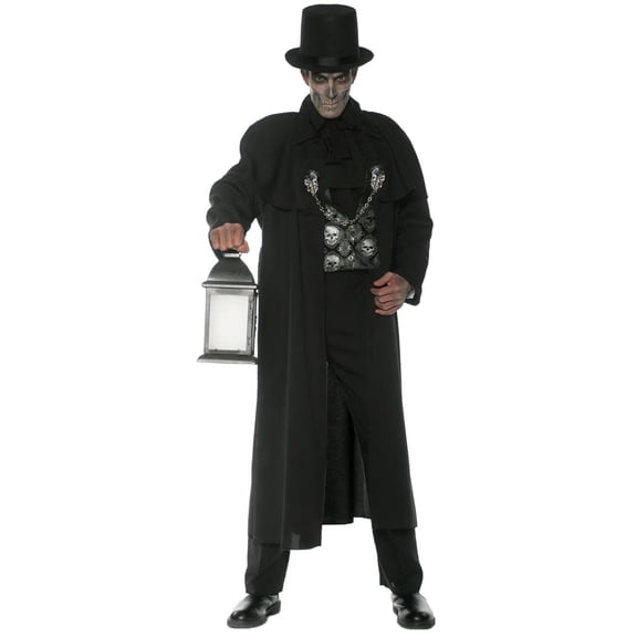 Underwraps Men's Early Mourning Coat Costume - One Size