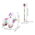 thumbnail image 3 of SEWACC 1 Set of Mini Pinata Sticks with Stick Assorted Color Paper for Family Gatherings, 3 of 8
