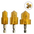 thumbnail image 4 of 1-3Pcs PPR Lifting , Stepped Drill Bit, Hexagon Shank Water Pipe Connectio X0I4, 4 of 6