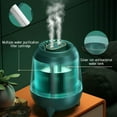 thumbnail image 6 of Arestory Portable Mini Humidifier, Small Cool Mist Humidifier , USB Personal Desktop Humidifier for Car Office Home Travel, Auto Shut-Off, 2 Mist Modes, Super Quiet(Green), 6 of 8