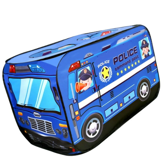 Tienda de Juegos para Grande, Juego de Simulación Creativo, Carpas para Autos, Juguete de Playa - Coche de policía Sunnimix Tienda de juegos para niños