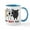 White/Blue Inside, variant on CafePress - Nothin' Butt Pigs Mug - 11 oz Ceramic Mug - Novelty Coffee Tea Cup