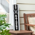 thumbnail image 2 of Las Vegas Raiders 6" x 24" Wood Fan Wall Sign, 2 of 3