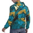 thumbnail image 6 of Salouo Watercolor Blue Marbled Pattern Men's Fall Hoodie Sweatshirt,Sport Hoodie with Pockets for Men Pullover Casual Hooded Sweatshirt-Medium, 6 of 7