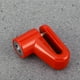 thumbnail image 4 of Candado antirrobo para motocicleta, con freno de disco, para scooter y moto (rojo), 4 of 7