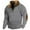 41# Gray, variant on Huankd Men's Fleece Sweatshirts Vintage Quarter Zip Pullover shirt Casual Long Sleeve Sweatshirt Warm Tops Blue 4XL