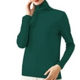 thumbnail image 2 of Valueadd Clothing Thermal Underwear Top New Internal Turtleneck Sweater Women Autumn And Winter Pile Collar Elastic Bottom Shirt Slim Knitted Top Multicolor XL, 2 of 4