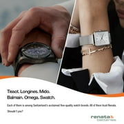 Renata 337(SR416SW) Button Cell watch battery, 5 Batteries