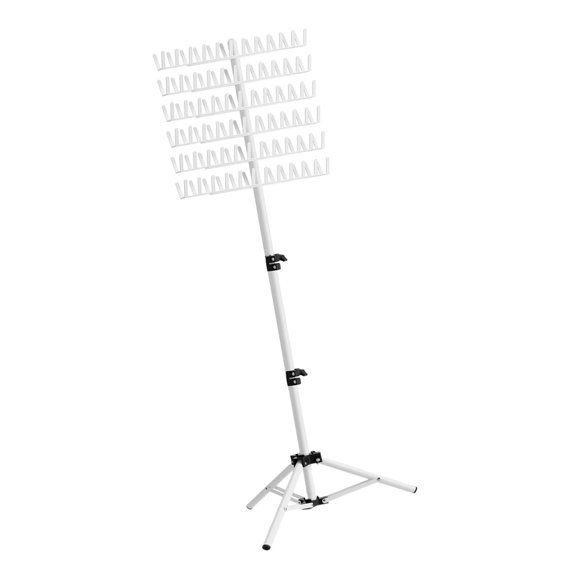 Pitycbo Braiding Hair Rack Standing 144 Pegs for Braiding Hair for Braiders Stylists white