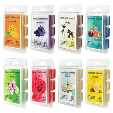 ROZYARD Wax Melts Air Freshener - Highly Scented Luxury Wax Cubes Gift Set - 8 Fragrance
