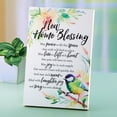 thumbnail image 2 of Collections Etc Dexsa New Home Blessing Woodland Grace Series 6" x 9" Wood Plaque with Easel, 2 of 3