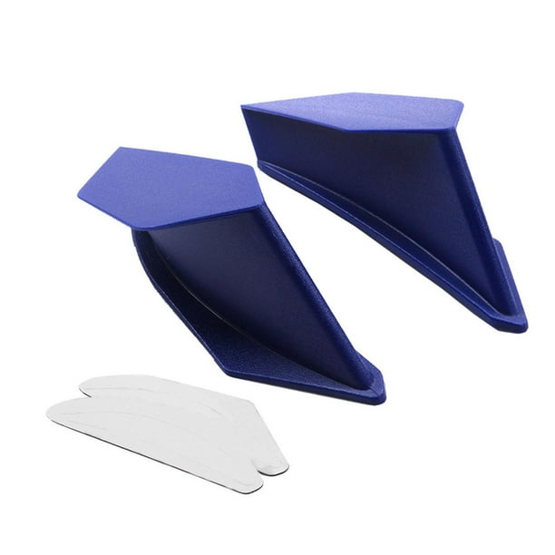 2x Winglets Universales para Motocicleta, Accesorio de Modificación de ABS, Alerón Dinámico de Ala Aerodinámica, para para para Azul