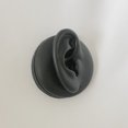 thumbnail image 4 of Modelo De Oreja De Simulación De Silicona Negra Para Exhibición De Joyas Asmr Sleep Helping Right Ear Black Sunnimix Modelos de simulación de oído, 4 of 8