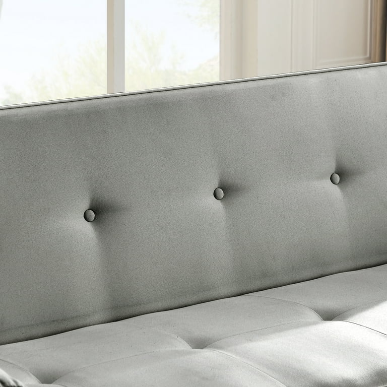 BALUS Folding Sofa Bed, Memory Foam Floor Couch Futon Sofa