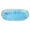 Blue, variant on 1-Piece Plastic Serving Tray with Base – Party Dinner Plates, Dishwasher Safe, Reusable Plates for Kitchen or Camping, BPA-Free, Stackable, 10×10 Inch, Lightweight, Shatterproof