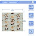 thumbnail image 4 of Cute Gnome Halloween Thanksgiving Washcloth 12x12in Set, 2 Pack Absorbent Cotton Towel Square Kitchen Dishes Towels, Soft Cleaning Face Hand Towel Fast Drying, 4 of 7