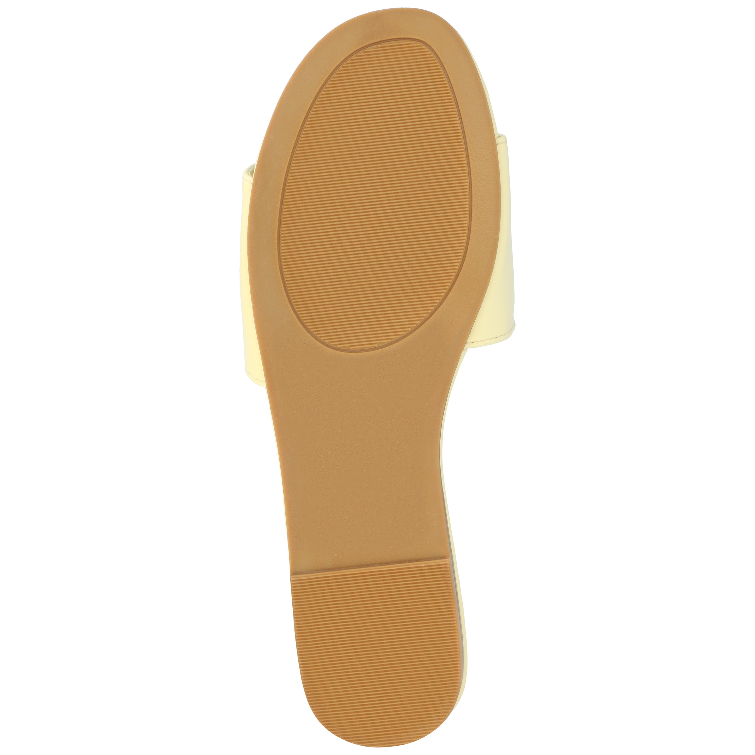 Journee Womens Kolinna Slip On Slide Flat Sandals, Widths Available