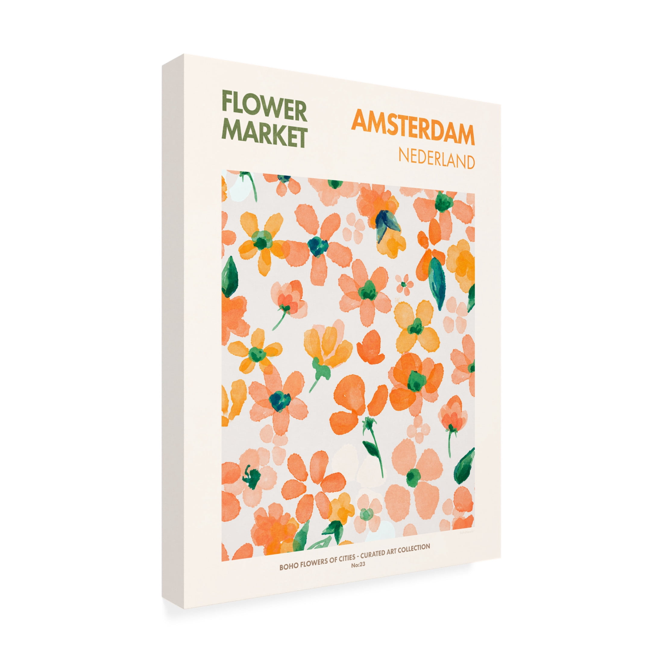 Trademark Fine Art Emel Tunaboylu Amsterdam Canvas Wall Art