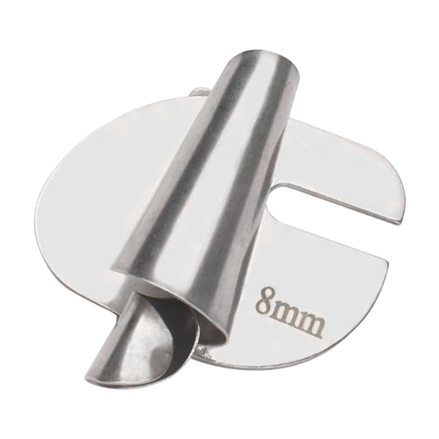 Rongfmy Sewing Machine Hemming Foot Rolled Hemmer Foot for Industrial Sewing Machine 8mm