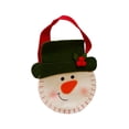 thumbnail image 1 of Bewildely Bolsa de embalaje de galletas de Navidad, bolso de regalo decorativo impreso, adornos de Reno de muñeco de nieve, bolsa de Kits de decoración para fiestas Muñeco de nieve, 1 of 6