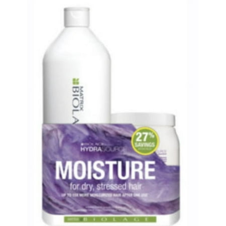 Matrix Biolage Hydra Source Shampoo 33.8 oz & Conditioner 16.9 oz Duo