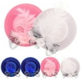 thumbnail image 6 of UNOMOR Compact Hen Hat Hats Assorted Color 6Pcs 2.8x2.8in Cloth for Parties, 6 of 12