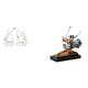 thumbnail image 1 of Elegante Estatua De Cerámica De Cisne Y Bailarinas Para Estantería, Armario, Escritorio, Chimenea, Restaurante, Decoración, Escultura De Regalo., 1 of 8