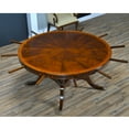 thumbnail image 3 of Round Perimeter Table-Satinwood Banded, 3 of 8