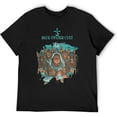 thumbnail image 3 of Blue Oyster Rock Mens Short Sleeve Crewneck T-Shirt 80s 90s Graphic Tees Shirts Top, 3 of 7