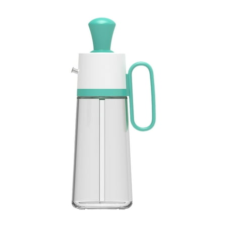 

2 In 1 Olive Oil Dispenser with Silicone Brush 550Ml Glass Bottle Leakproof Refillable Oil Dispenser for Cooking Bbq Salad Baking Grilling