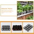 thumbnail image 4 of Beaupretty 5pcs Round Plastic Nursery Pots Carrier Black Trays for Agriculture, 4 of 8