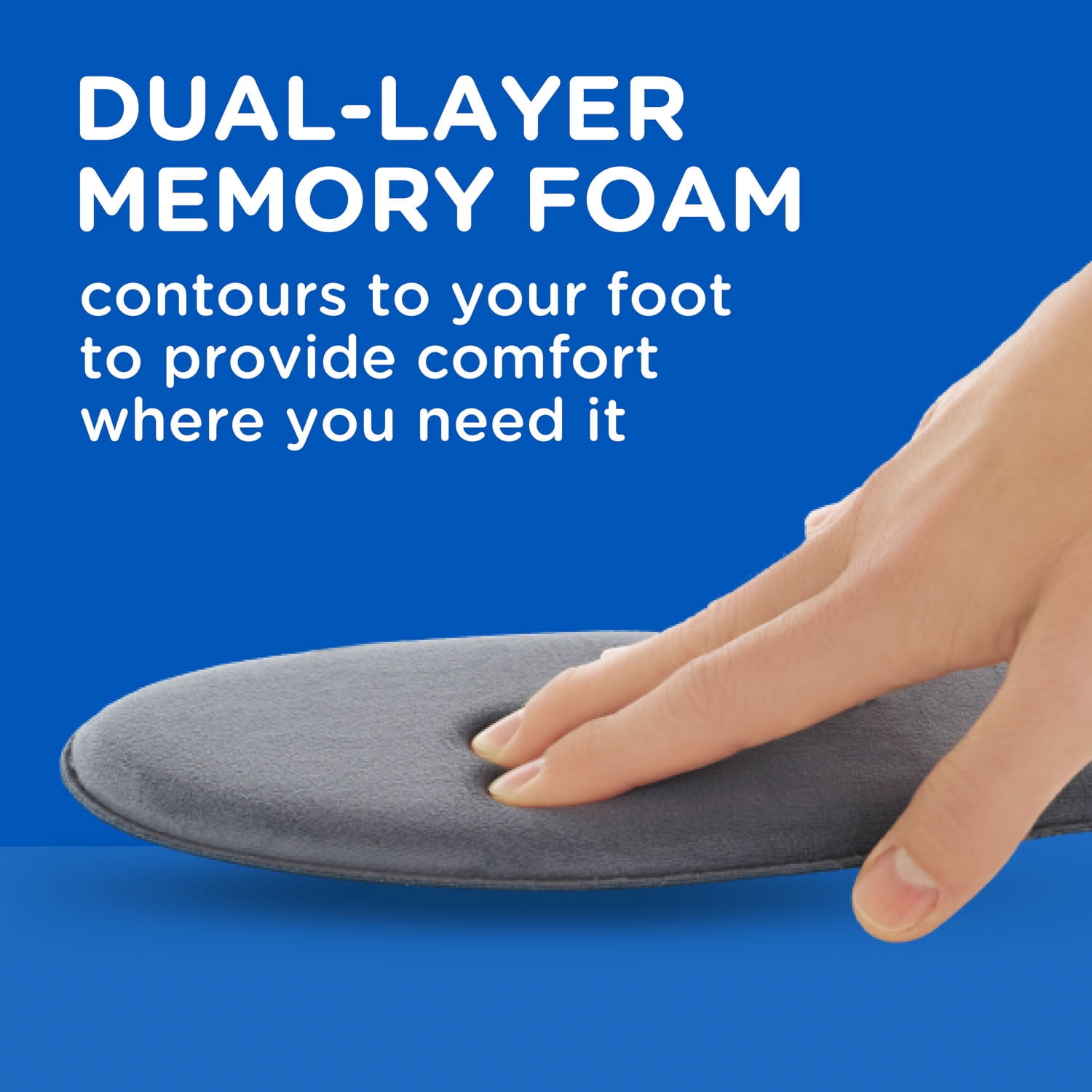 Dr. Scholl's Cushy Comfort with Memory Foam Insoles Unisex, 1 Pair