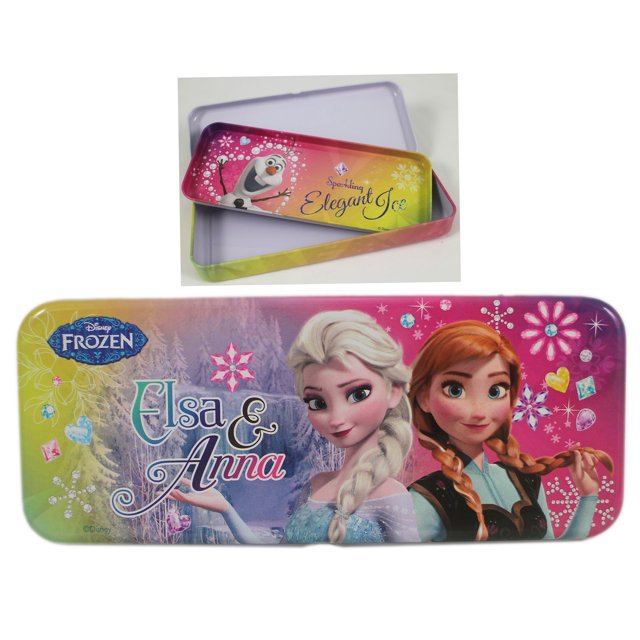 Disney's Frozen Metal Hinged Top Pencil Box