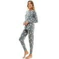 thumbnail image 4 of Jaclyn Women's Raglan Sleep Top and Jogger Set, 4 of 5