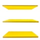thumbnail image 1 of Kit 3 Repisas Flotantes Mdf 20x40cm Instalación Fácil Amarillo, 1 of 3