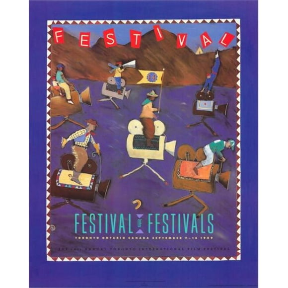 Toronto International Film Festival Movie Poster - 27 x 40 in.