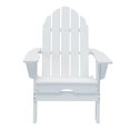 thumbnail image 2 of Chaise de Jardin Adirondack Pliante Blanche Balboa (2 Pièces), 2 of 6