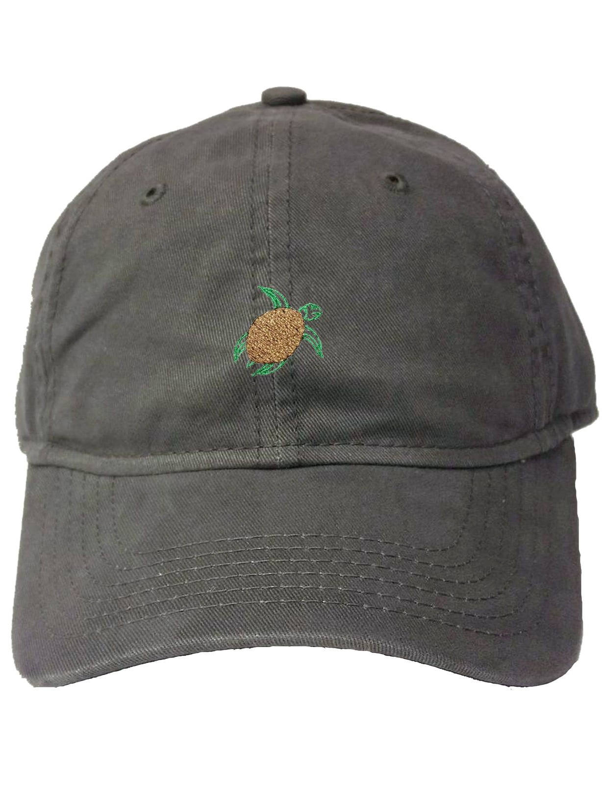 Go All Out Adult Sea Turtle Embroidered Bucket Cap Dad Hat