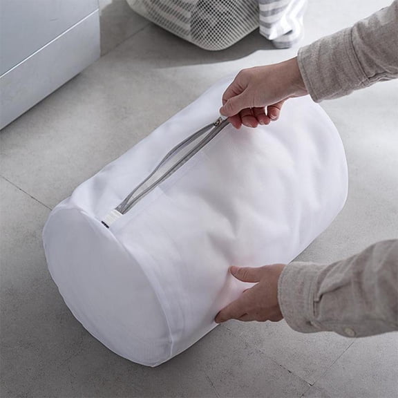 Shoe Washing Bag for Washing Machine, 8.66x12.99 Inch Laundry Mesh Bag for Sneakers, Heavy Duty Zipper Protector for Shoes Underwear Socks