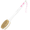 Pink, variant on Bubbob Long Handle Back Scrubber for Shower, Double Sided Bristles for Wet or Dry Brushing, 1 Hook