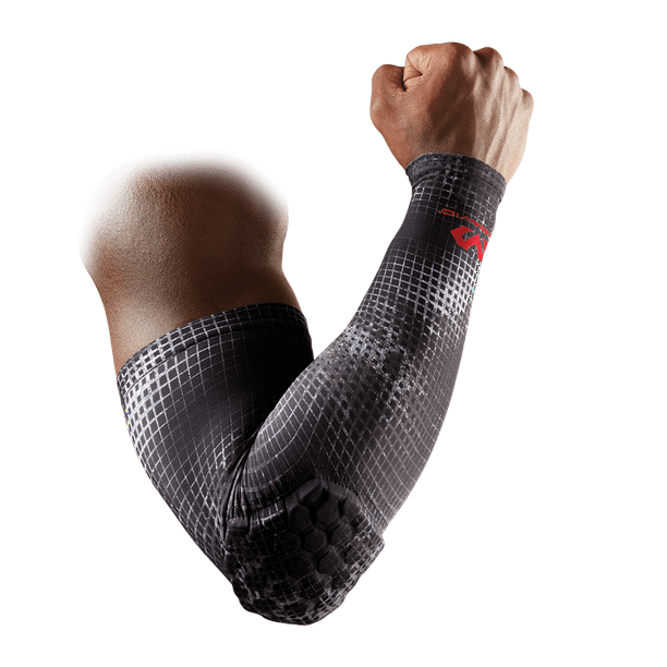Dragonus Sports Padded Elbow Arm Sleeves For Basketball Football Volleyball Youth Adult Size Pads