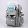 thumbnail image 2 of Mochila Mujer Mochilas Escolares Impermeable Con para (Gris), 2 of 9