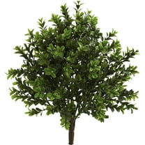 Nearly Natural Sweet Grass Bush Artificial Plant in Green, Indoor/Outdoor, Set of 6