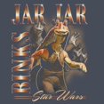 thumbnail image 2 of Womens Star Wars Jar Jar Binks Collage Racerback Tank, 2 of 4