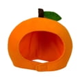 thumbnail image 3 of Tachiuwa Fruit Headgear Hat Cartoon Birthday Party Hat for Gift Cosplay Roles Playing Orange, 3 of 9