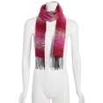 thumbnail image 4 of Steve Madden Womens Winter Ombre Muffler Scarf Pink O/S, 4 of 4
