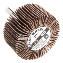 Forney Industries Forney 60184 Flap Wheel, Shank Mounted, 2 in x 1 in, Grit: 60