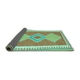 thumbnail image 2 of Ahgly Company Indoor Rectangle Oriental Turquoise Blue Traditional Area Rugs, 5' x 8', 2 of 4