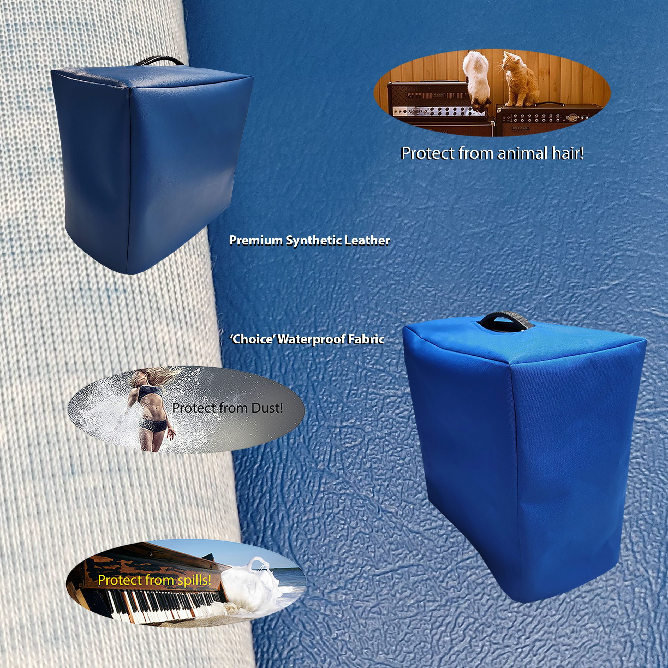 DCFY! Guitar Amplifier Cover for Hartke HD 150 Amp - Ultimate Amp Protection! | Select color, fabric type (incl. waterproof) ＆ padded opti 並行輸入品 DCFY Guitar Amplifier Cover for Fender American Hand-Wired 57