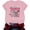 Pink, variant on Essentials Womens Tees Tops Basic Shirts T Graphic Clothes Summer Short Sleeve Fashion Clothing Pink M